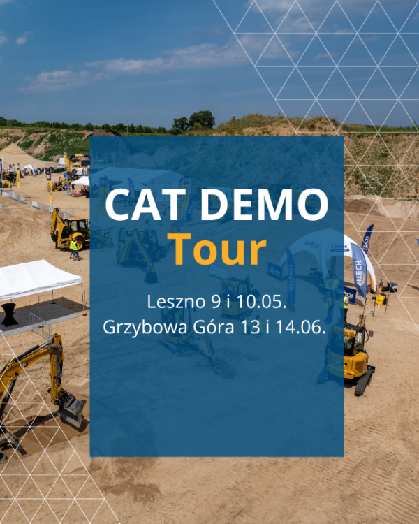 SITECH Poland na CAT Demo Tour