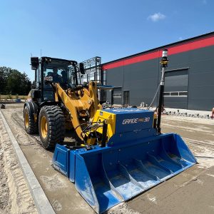 Trimble Earthworks 3D na leveller